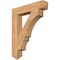 Ekena Millwork Balboa Arts & Crafts Smooth Bracket, Western Red Cedar, 5 1/2"W x 32"D x 38"H BKT06X32X38BOA03SWR - alternate 1